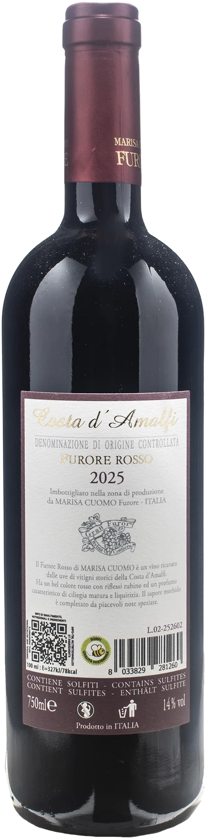 Marisa Cuomo Furore Rosso Costa D'Amalfi 2025