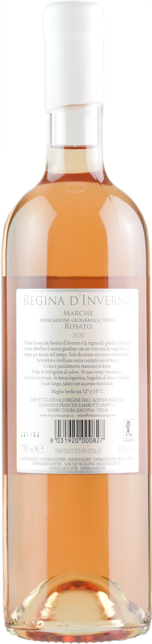 Marotti Campi Rosato Regina d'Inverno 2020