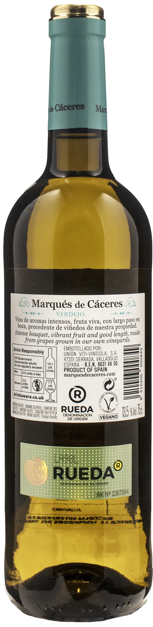 Marques De Caceres Rueda Verdejo 2022