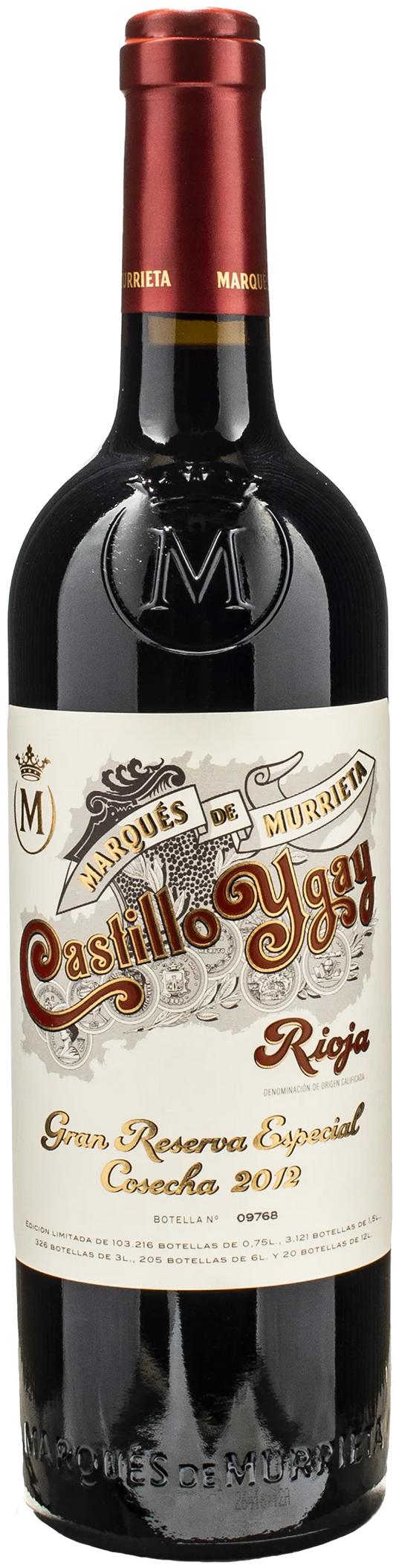 Marques de Murrieta Castillo Ygay Gran Reserva Especial Cosecha 2012