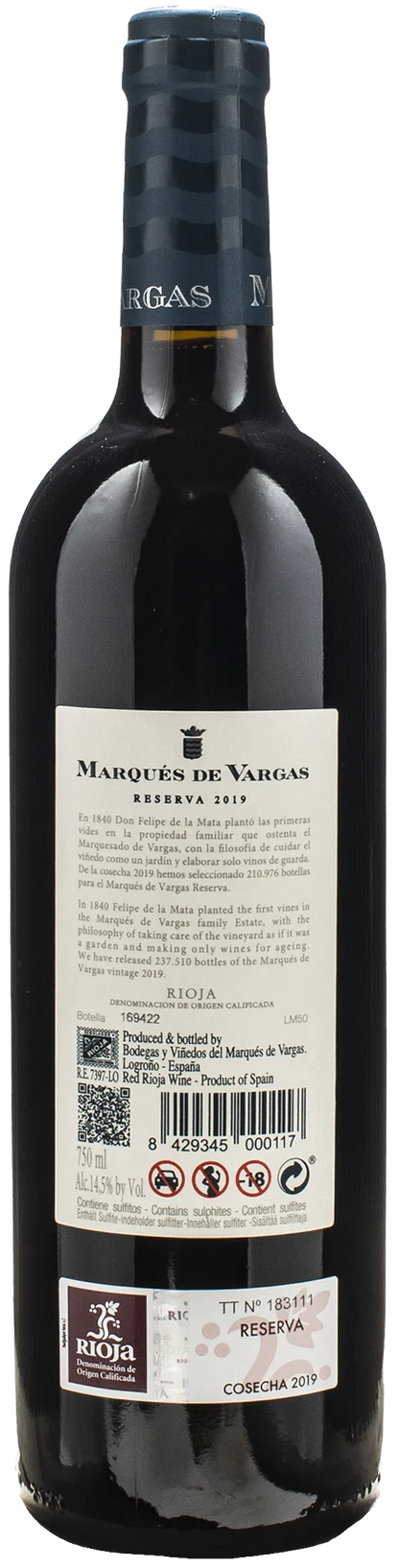 Marques de Vargas Reserva 2019