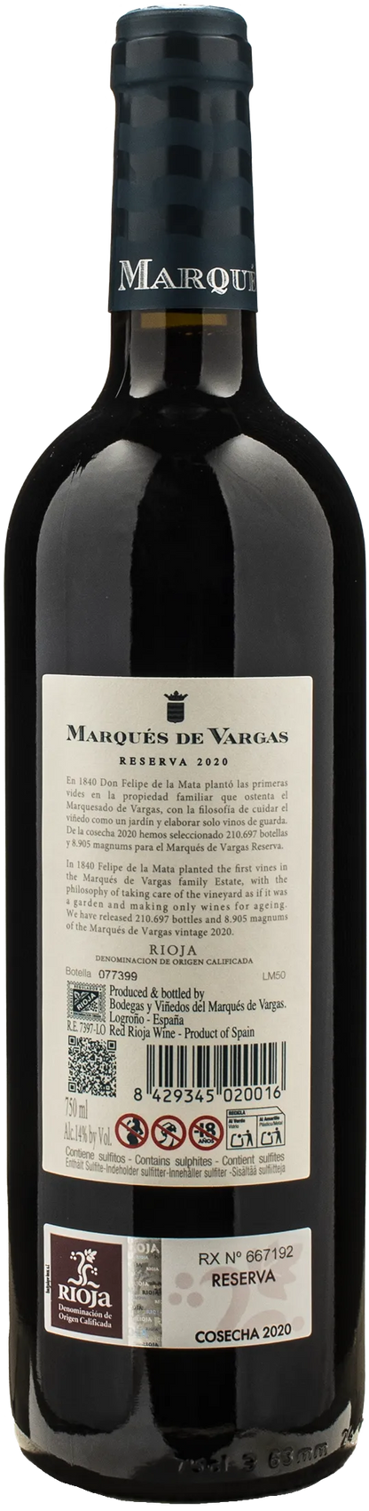 Marques de Vargas Reserva 2020