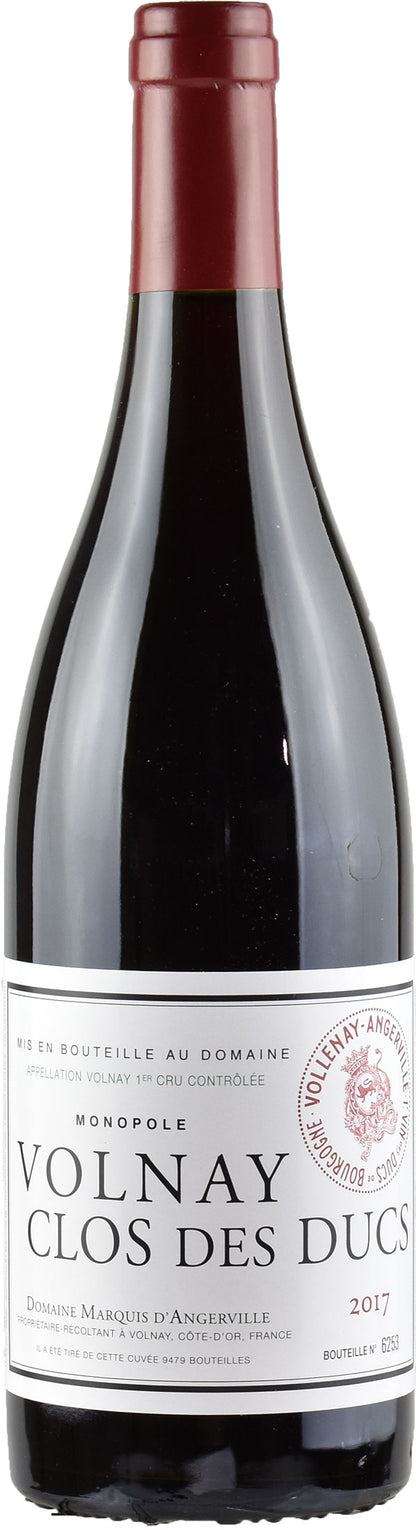 Marquis D'Angerville Volnay 1er Cru Clos de Ducs 2017