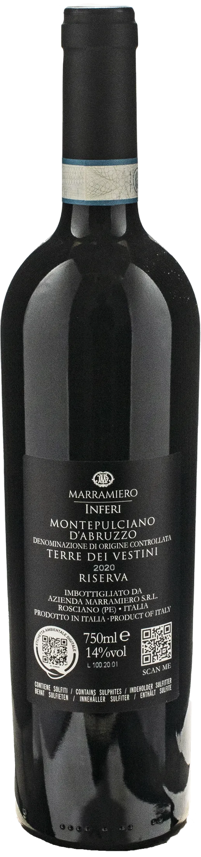 Marramiero Montepulciano Abruzzo Inferi Riserva 2020
