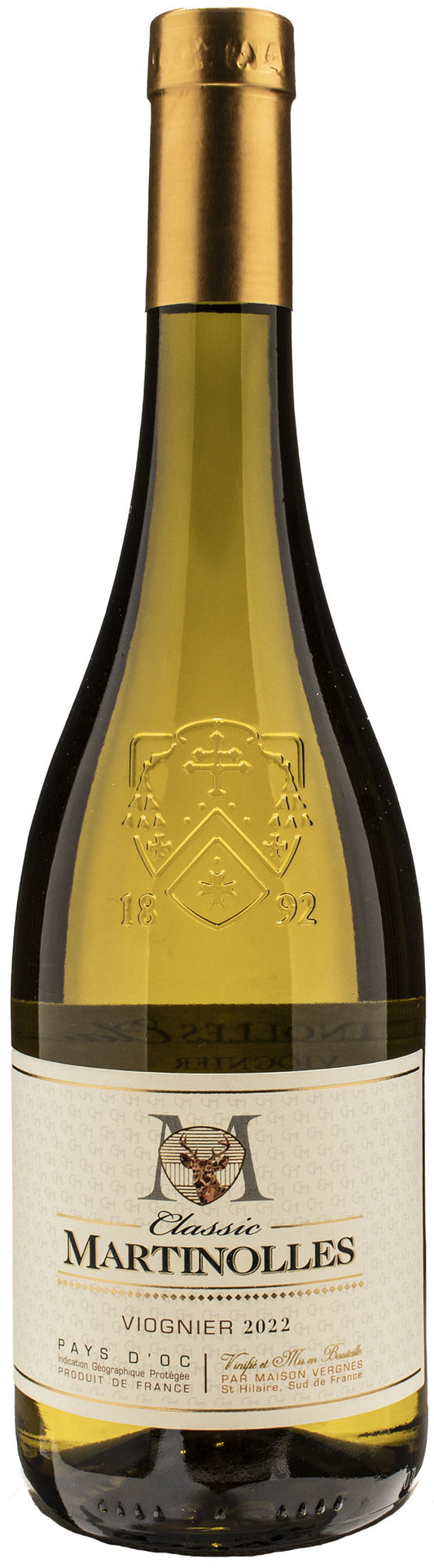 Martinolles Classic Pays D'Oc Viognier 2022