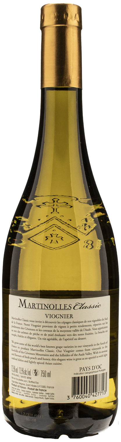 Martinolles Classic Pays D'Oc Viognier 2022