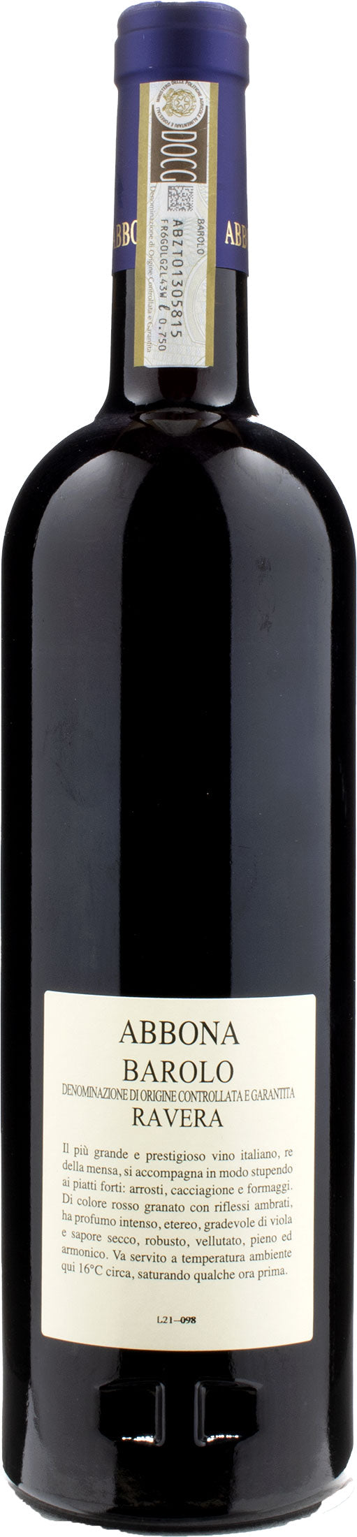 Marziano Abbona Barolo Ravera 2017