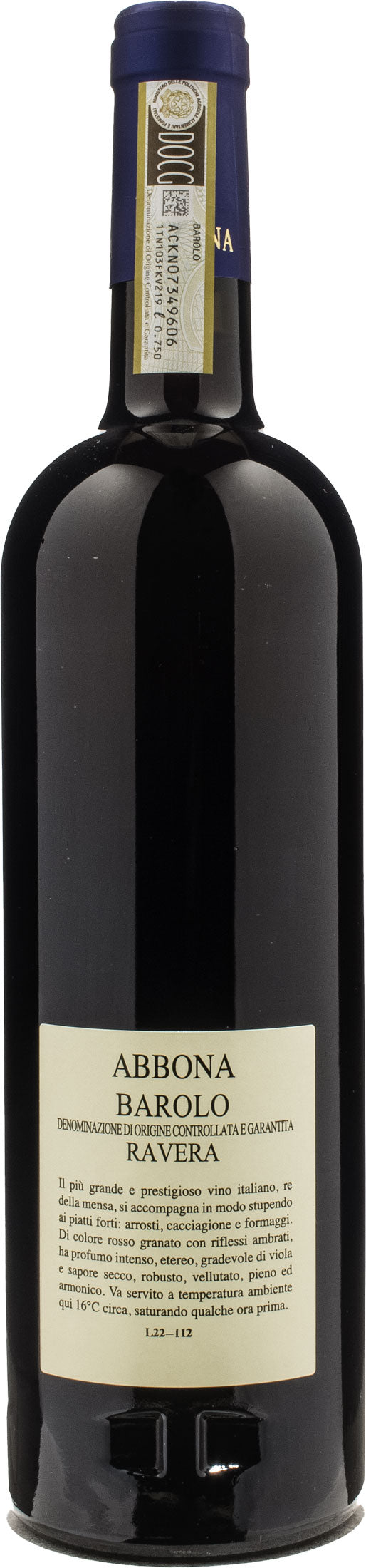 Marziano Abbona Barolo Ravera 2018