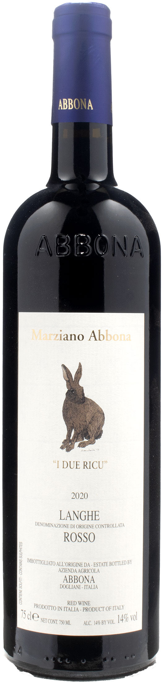 Marziano Abbona Langhe Rosso I Due Ricu 2020