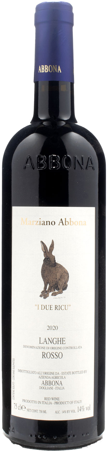 Marziano Abbona Langhe Rosso I Due Ricu 2020