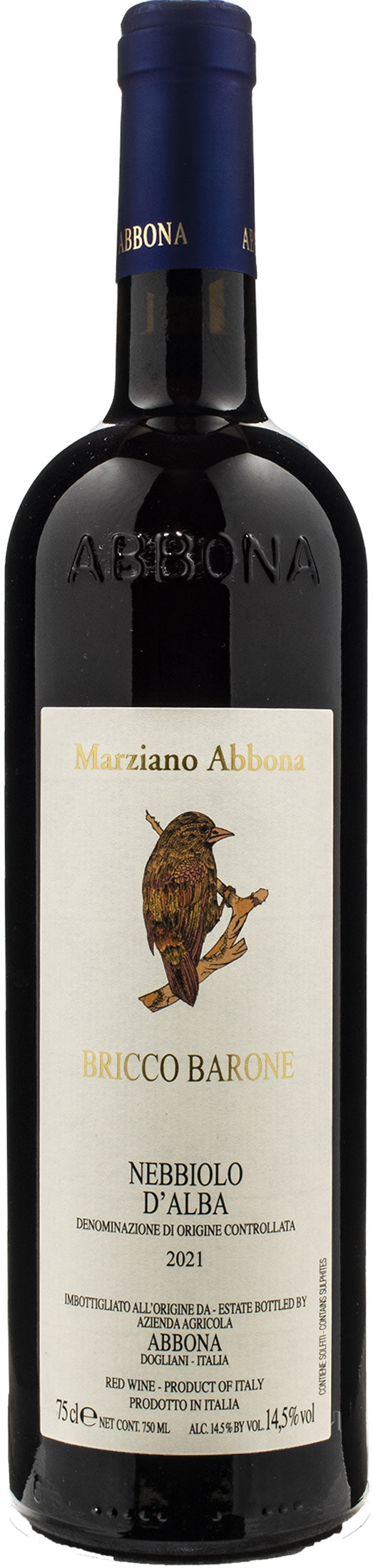Marziano Abbona Nebbiolo d'Alba Bricco Barone 2021