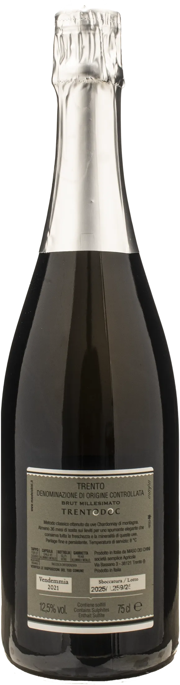 Mas dei Chini Inchino Trento Brut 2021
