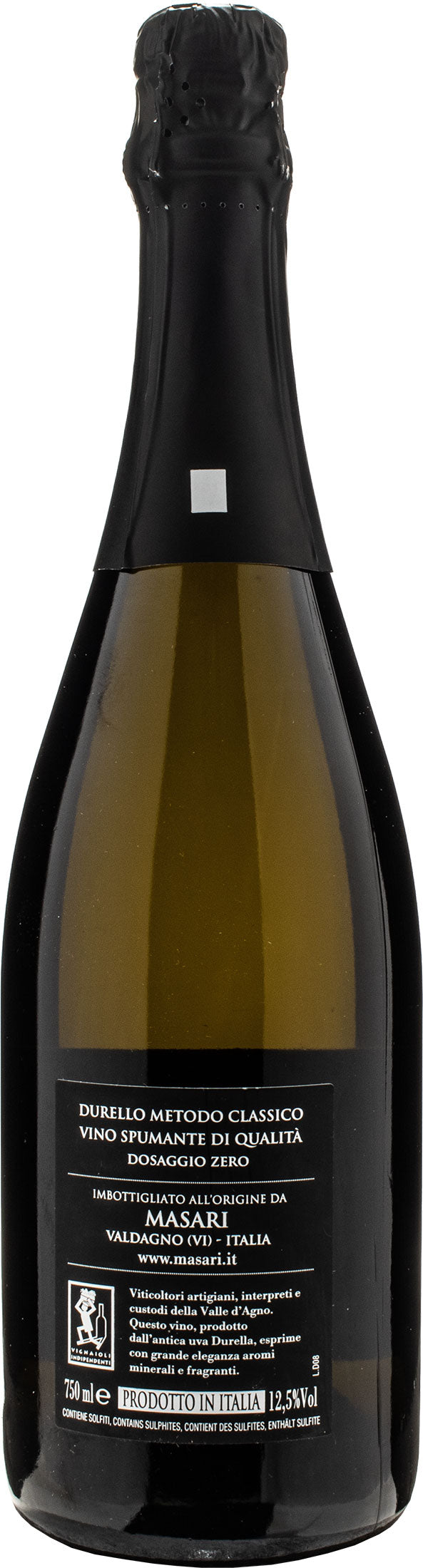 Masari Leon Metodo Classico Durella Dosaggio Zero