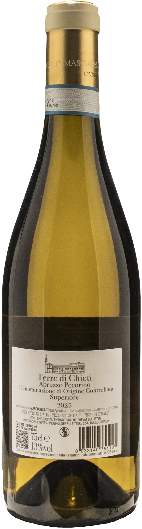 Masciarelli Castello di Semivicoli Pecorino Superiore 2025