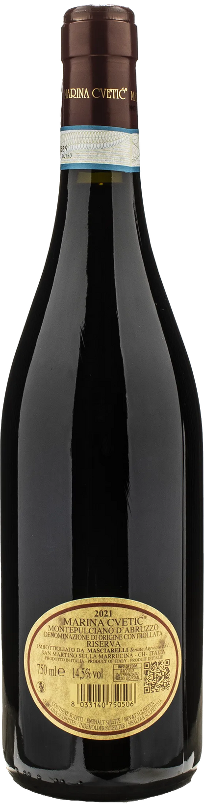 Masciarelli Marina Cvetic Montepulciano d'Abruzzo Riserva S. Martino Rosso 2021