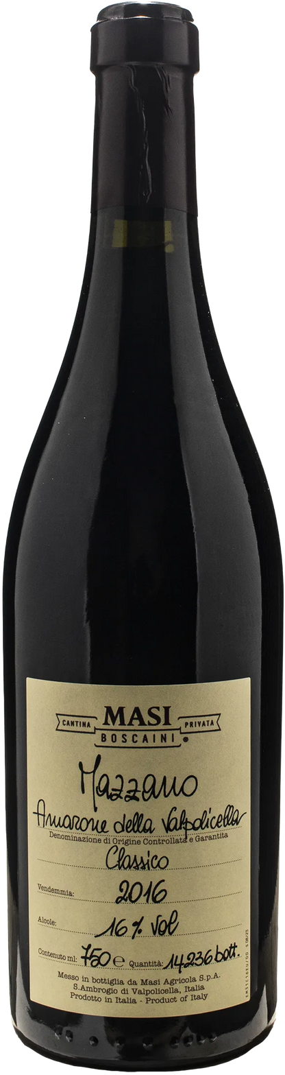 Masi Amarone della Valpolicella Classico Mazzano 2016