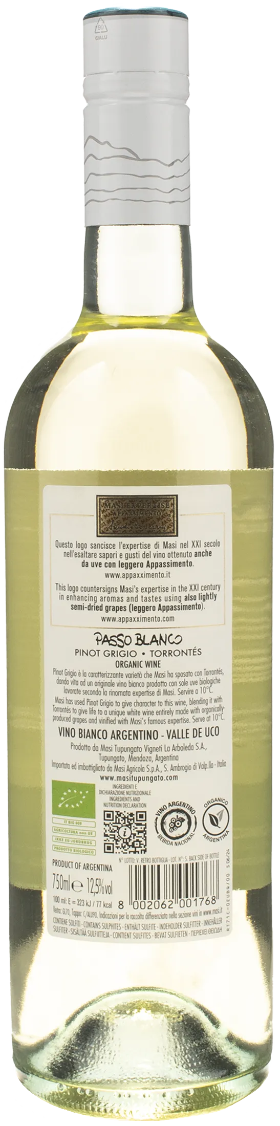 Masi Tupungato Passo Blanco Pinot Grigio 2024