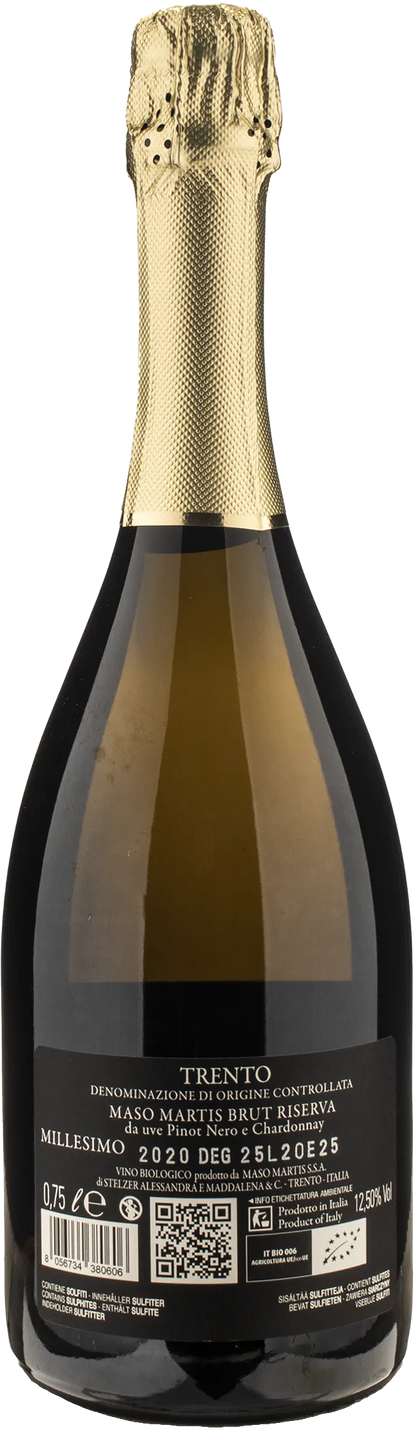 Maso Martis Trento Riserva 35 Brut 2020