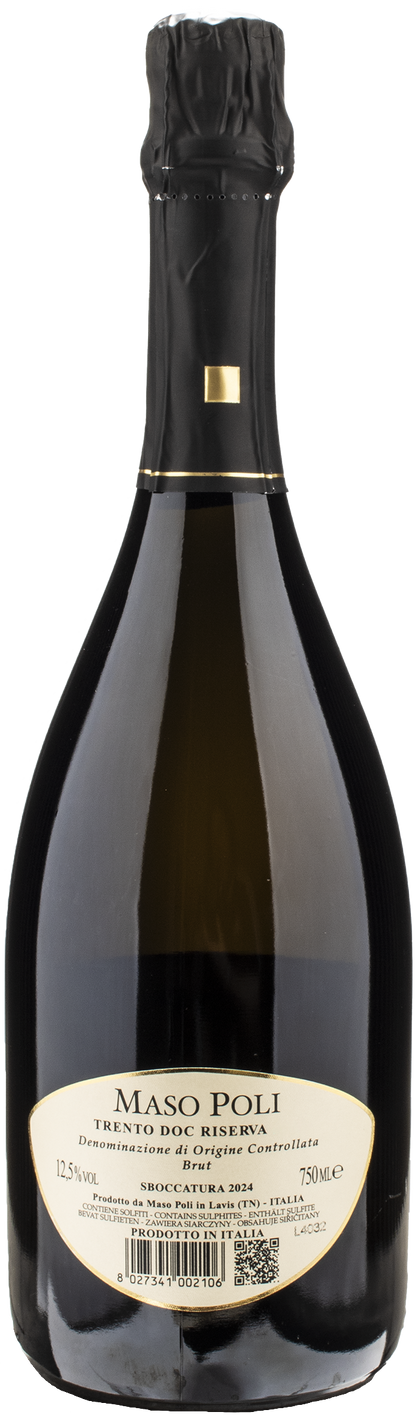 Maso Poli TrentoDOC Brut Riserva 2018