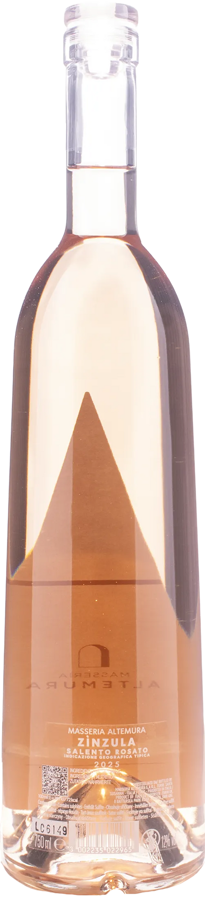 Masseria Altemura Zinzula Rosato Salento 2025
