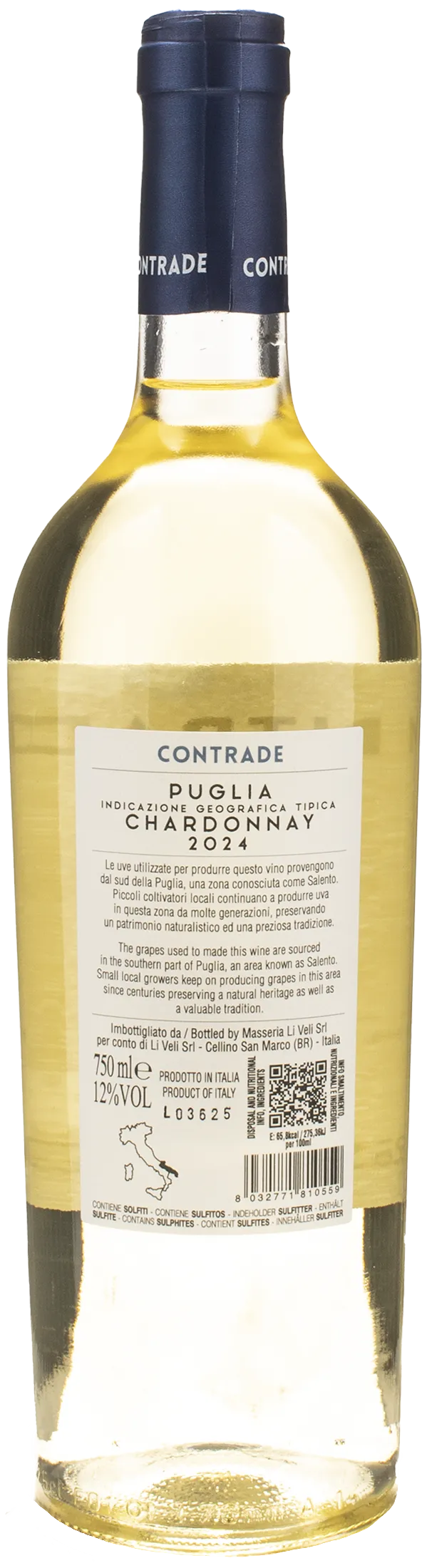 Masseria Li Veli Contrade Chardonnay 2024