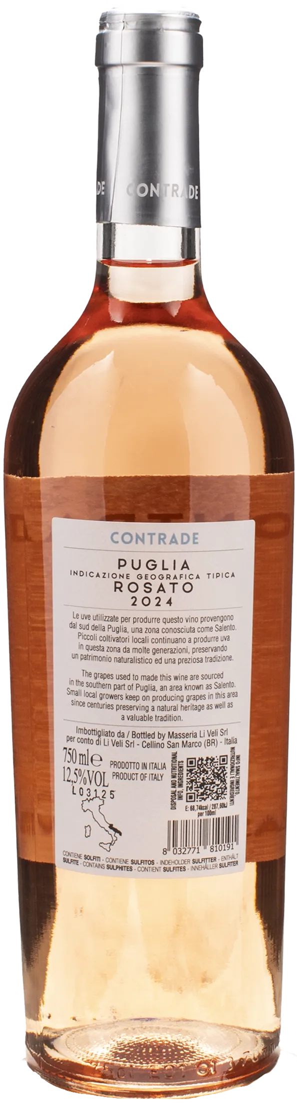Masseria Li Veli Contrade Rosato 2024
