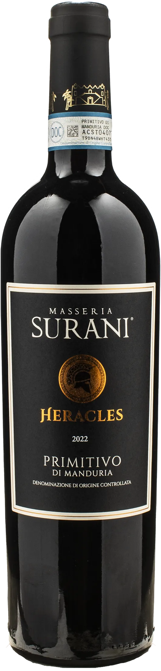 Masseria Surani Primitivo di Manduria Heracles 2022