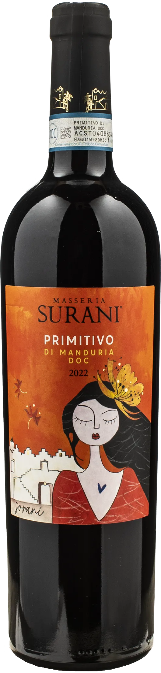 Masseria Surani Primitivo di Manduria Sorani 2022