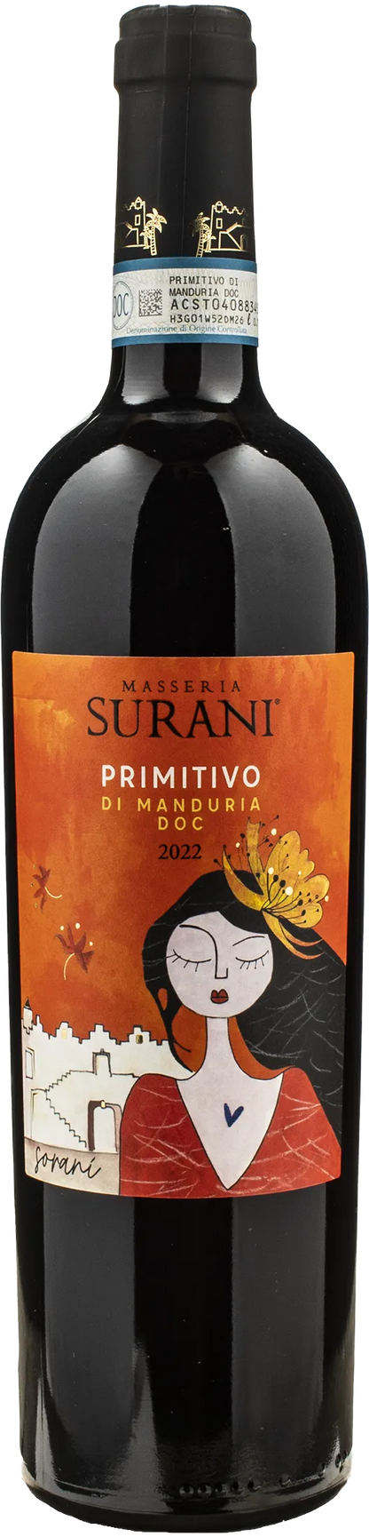 Masseria Surani Primitivo di Manduria Sorani 2022