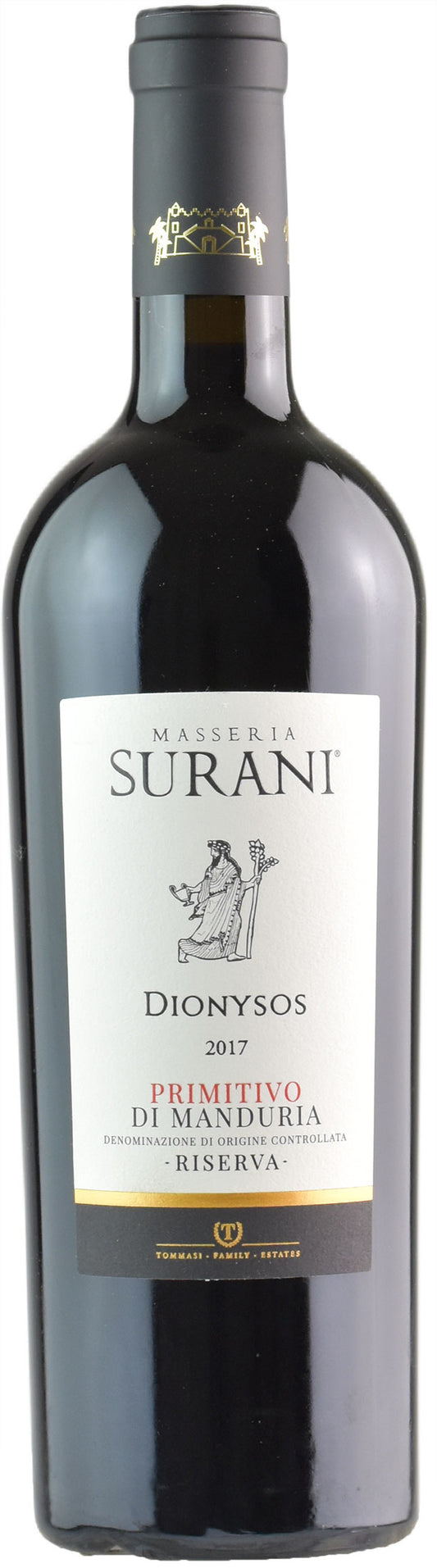 Masseria Surani Primitivo Manduria Dionysos Riserva 2017