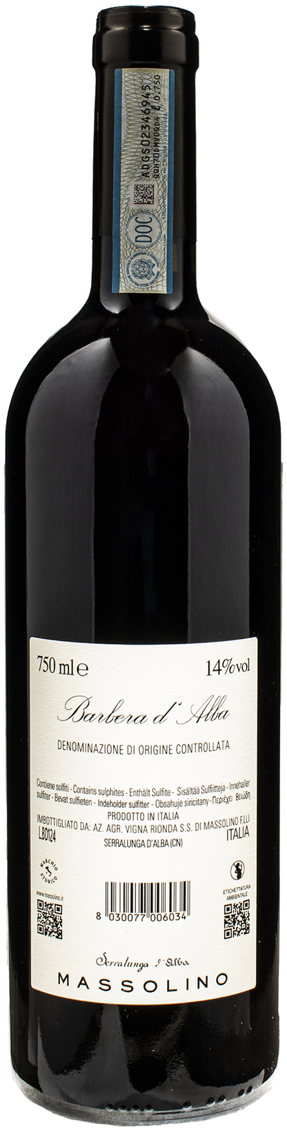 Massolino Barbera d'Alba 2023