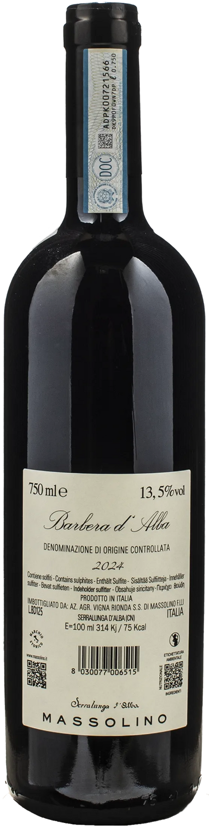 Massolino Barbera d'Alba 2024