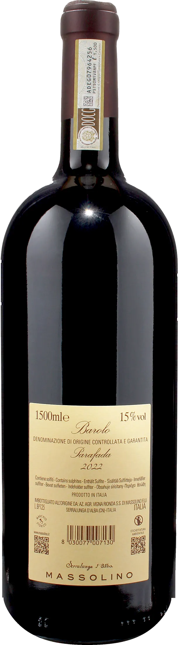 Massolino Barolo Parafada Magnum 2022