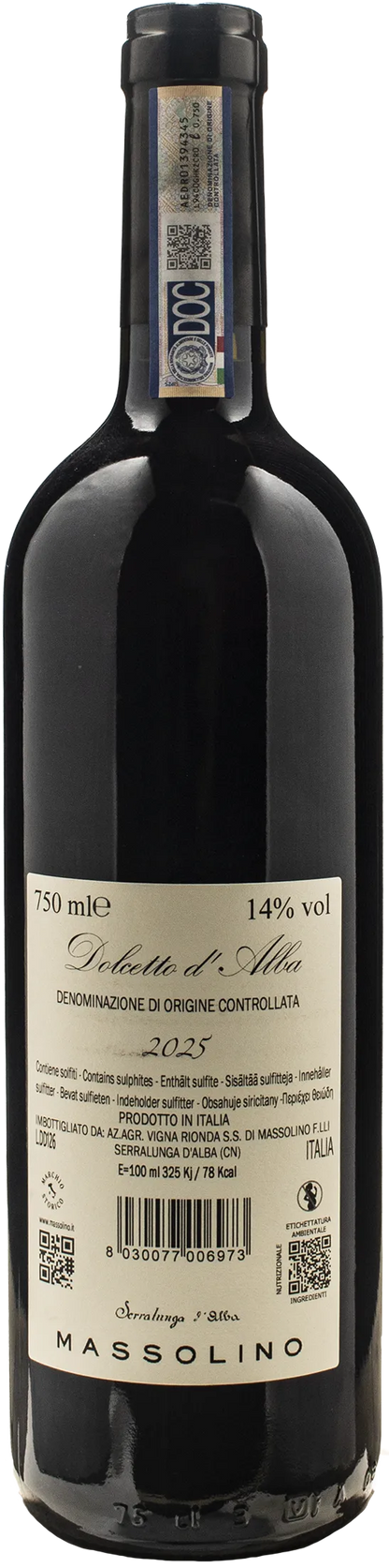 Massolino Dolcetto d'Alba 2025