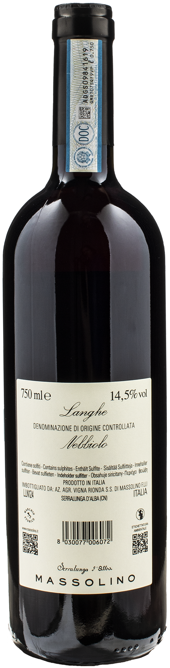 Massolino Langhe Nebbiolo 2022