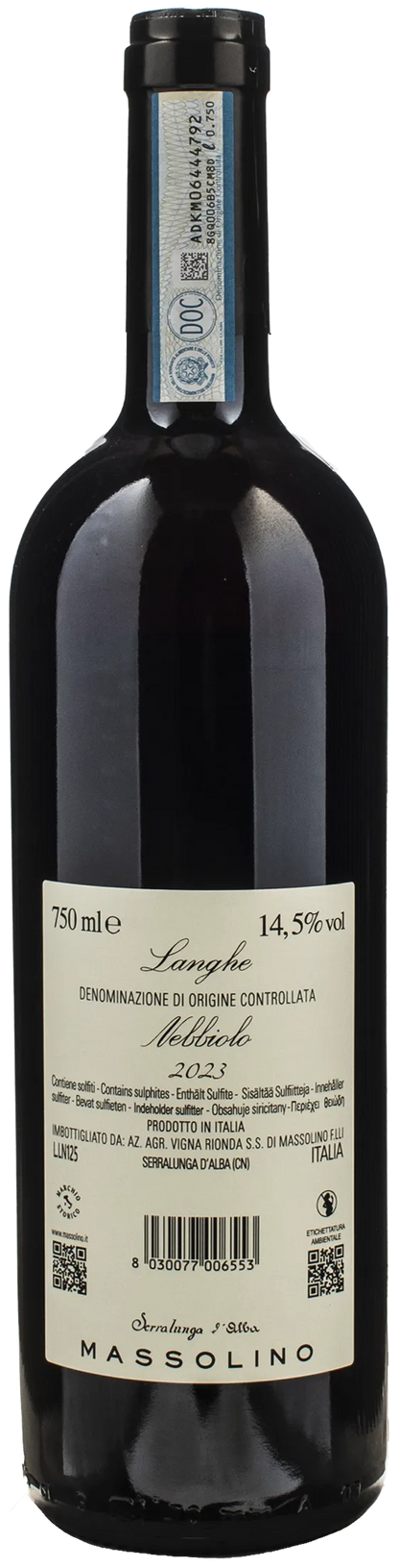 Massolino Langhe Nebbiolo 2023