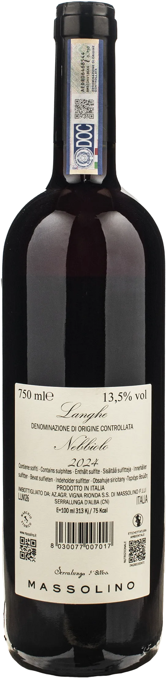 Massolino Langhe Nebbiolo 2024