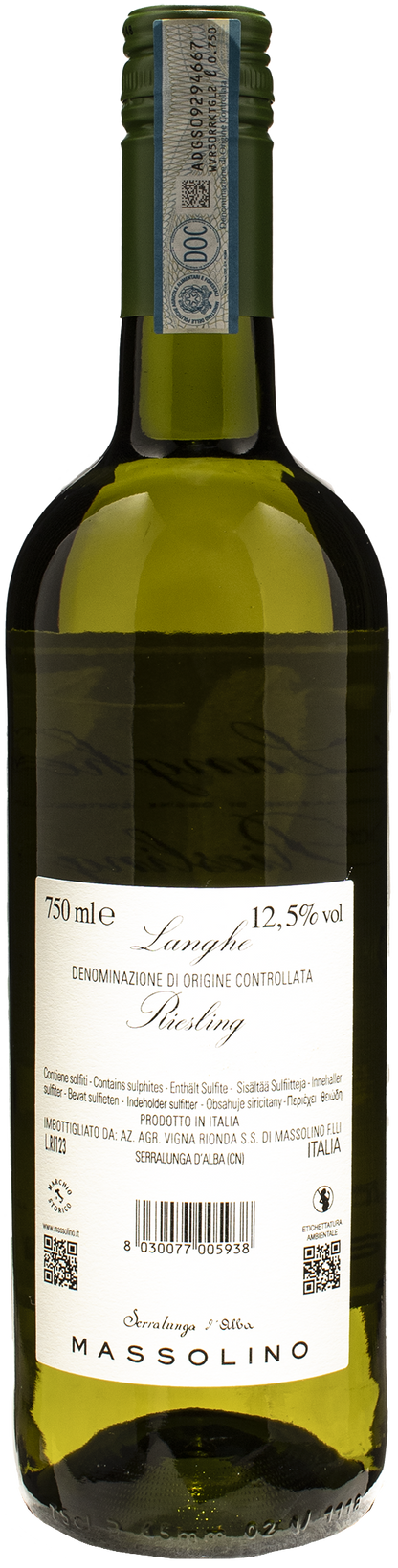 Massolino Langhe Riesling 2022