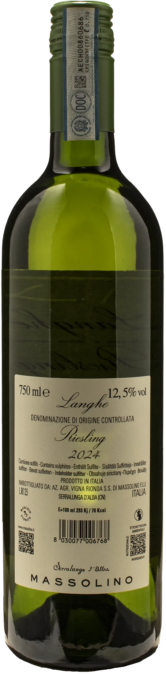 Massolino Langhe Riesling 2024