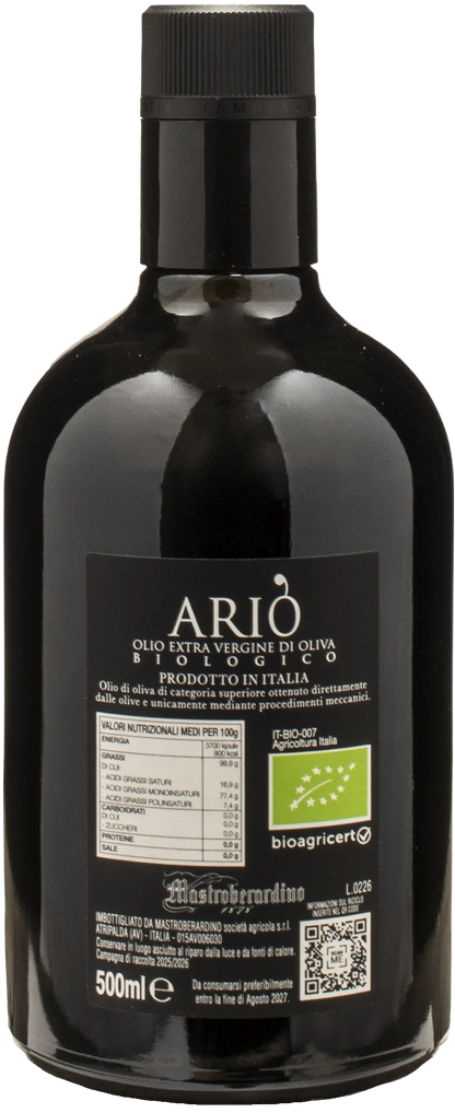Mastroberardino Olio Extra Vergine di Oliva Ario 0.5L 2025