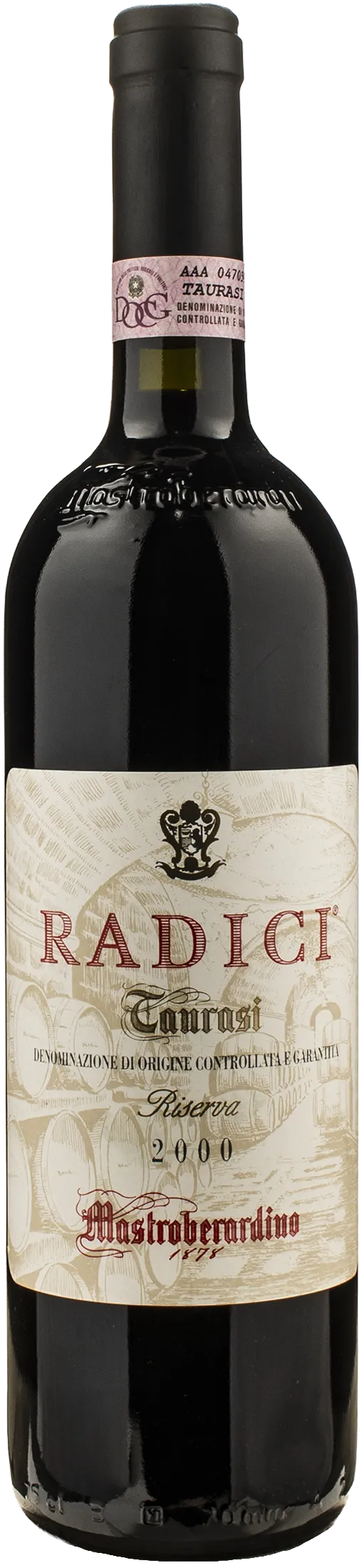 Mastroberardino Taurasi Radici Riserva 2000