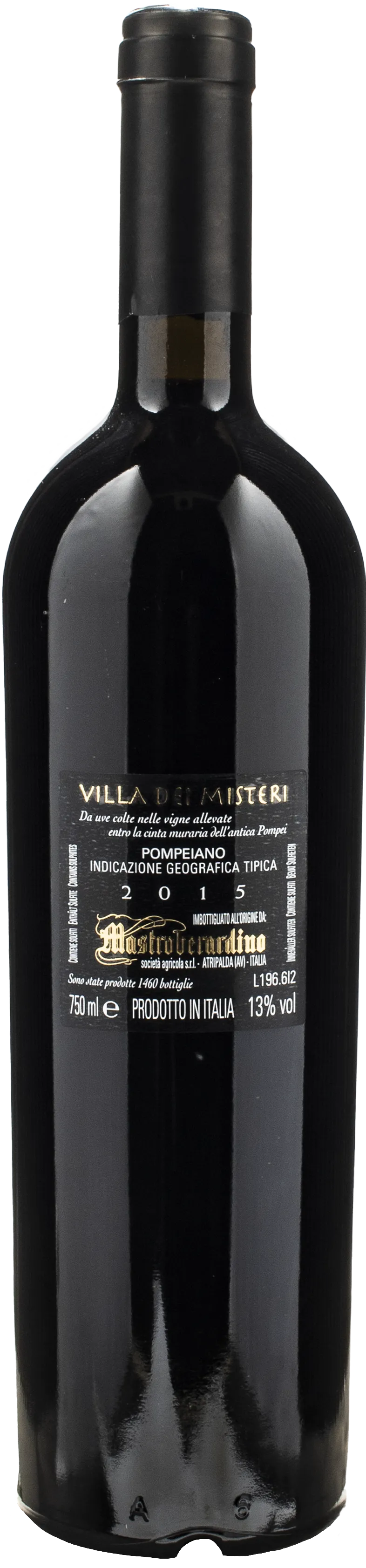 Mastroberardino Villa dei Misteri 2015