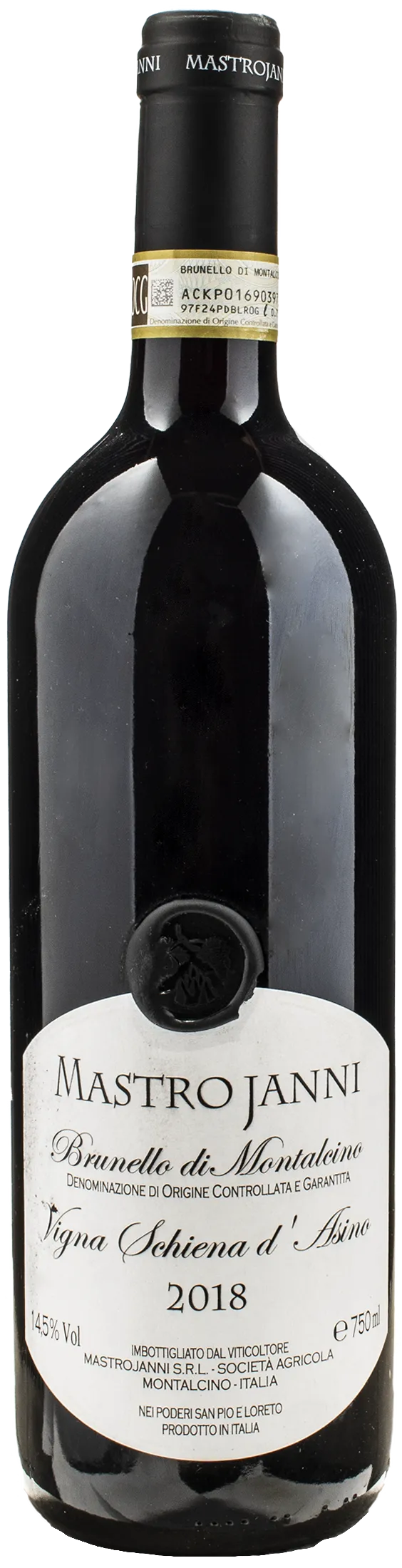 Mastrojanni Brunello di Montalcino Schiena d'Asino 2018