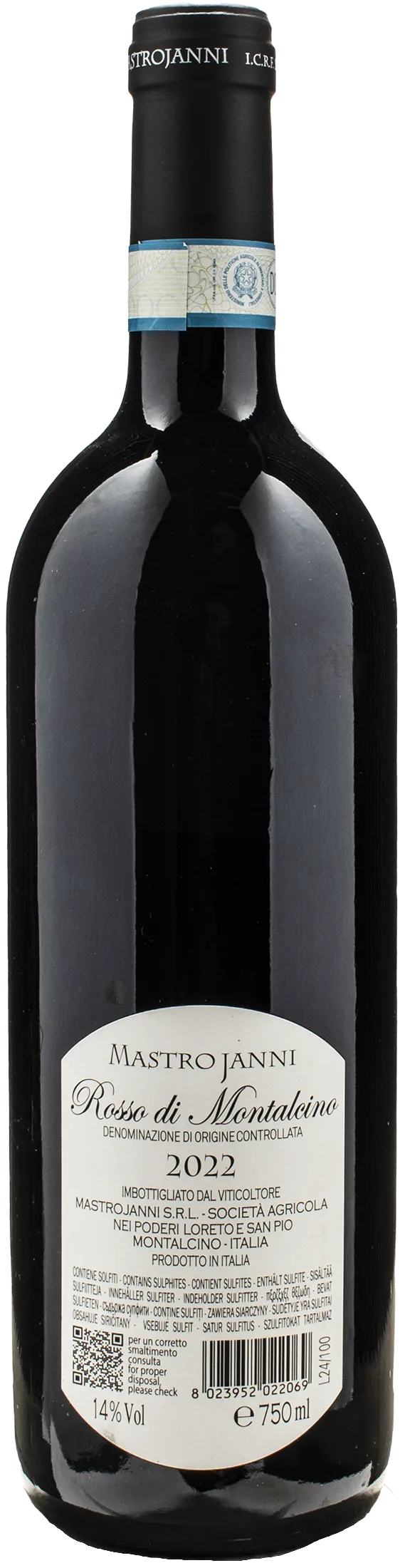 Mastrojanni Rosso di Montalcino 2022