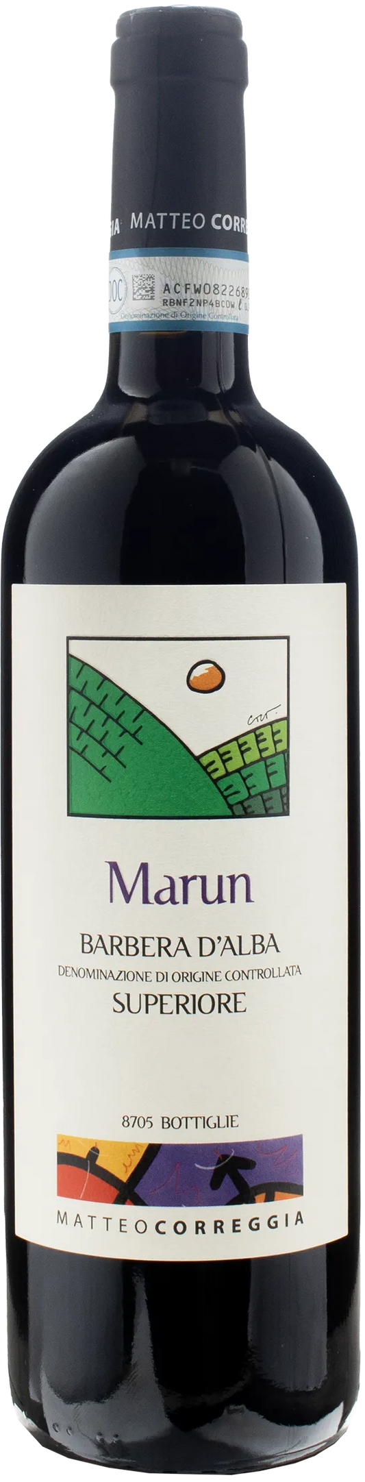 Matteo Correggia Barbera d'Alba Superiore Marun 2020