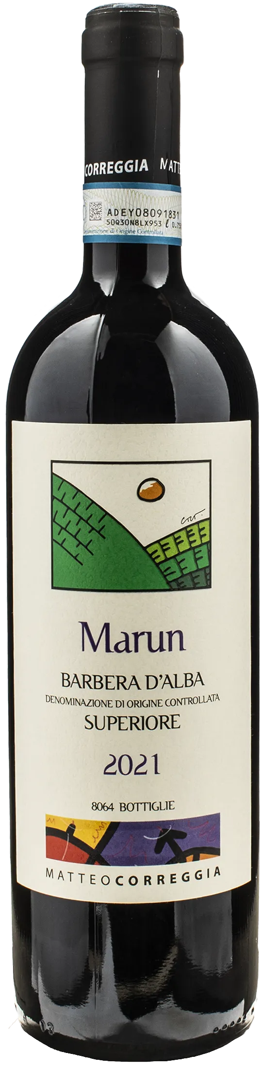 Matteo Correggia Barbera d'Alba Superiore Marun 2021
