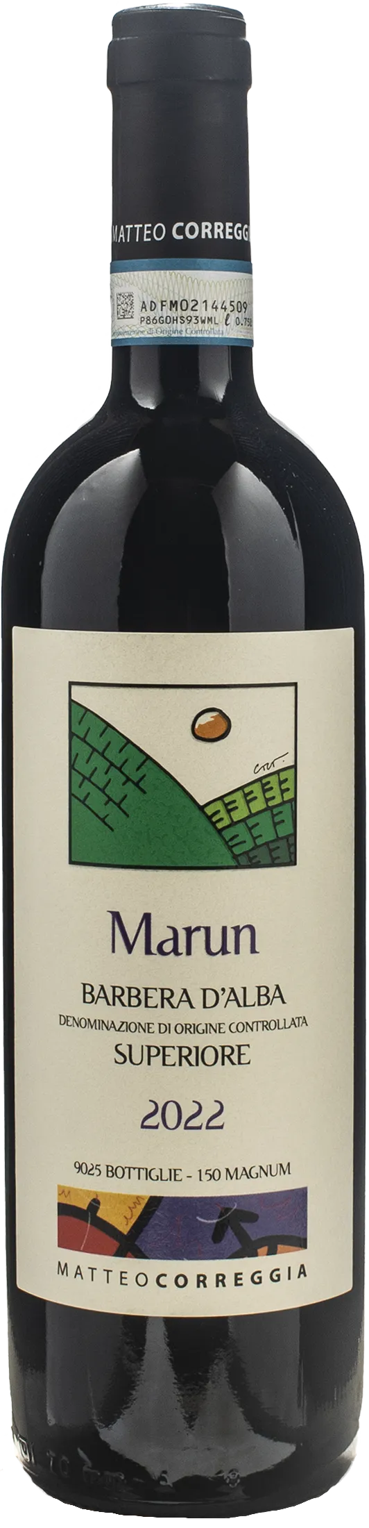 Matteo Correggia Barbera d'Alba Superiore Marun 2022