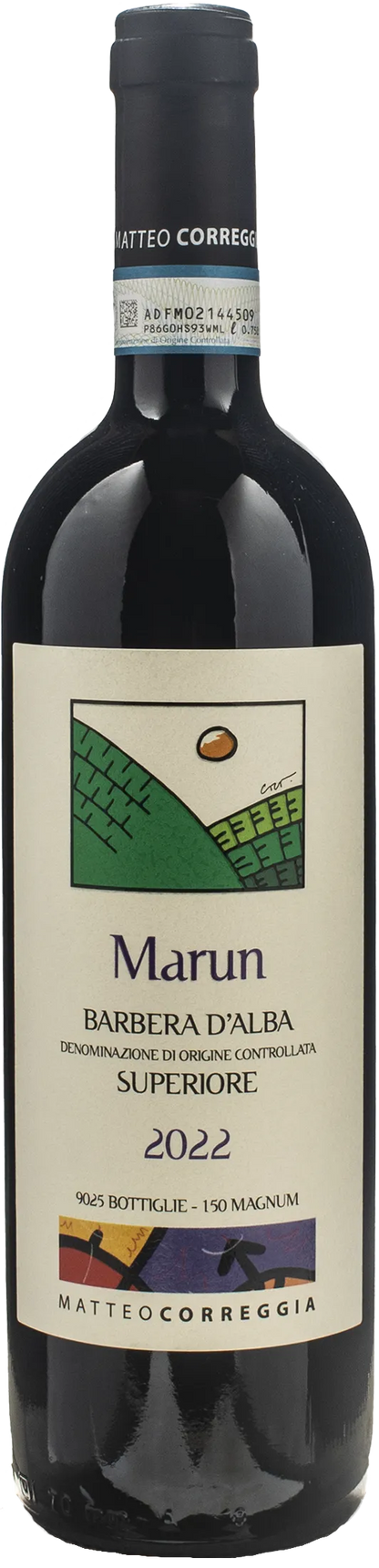 Matteo Correggia Barbera d'Alba Superiore Marun 2022