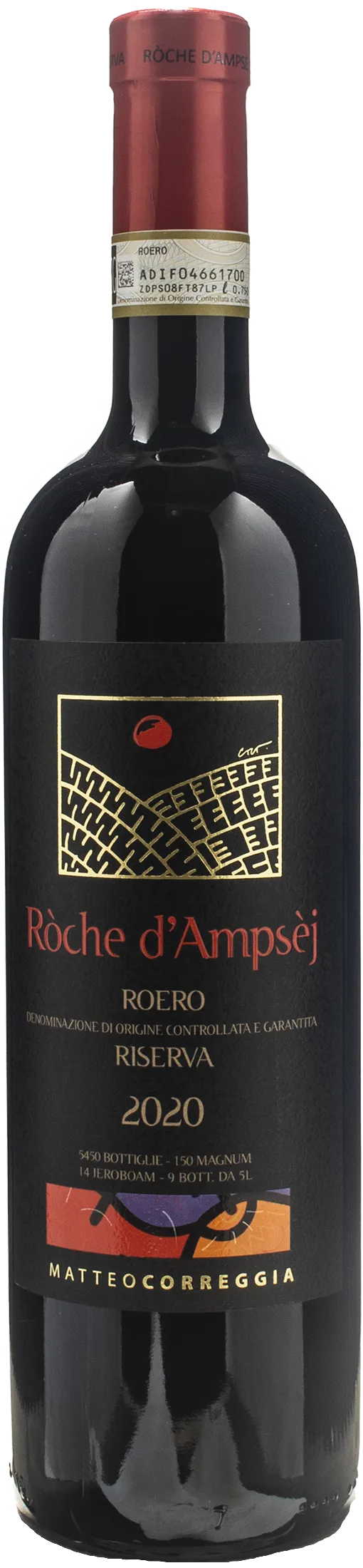 Matteo Correggia Roero Roche d'Ampsej Riserva 2020