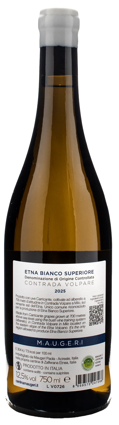 Maugeri Etna Bianco Superiore Contrada Volpare 2025